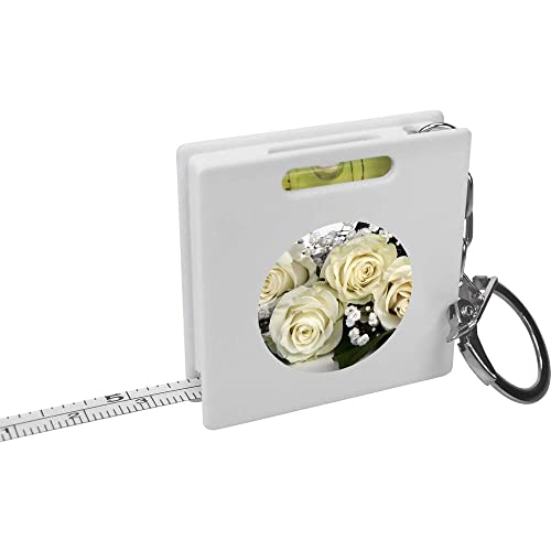 Fehér Rózsa Csokor' Kulcstartó mérőszalag/Szellem Szinten Eszköz (KM00012425)