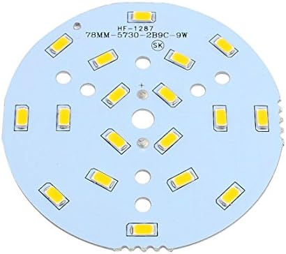 Aexit 78mm Dia Lámpa 9W 18 Led-5730 SMD Meleg Fehér LED Mennyezeti Lámpa LED Lámpák Alumínium Tábla