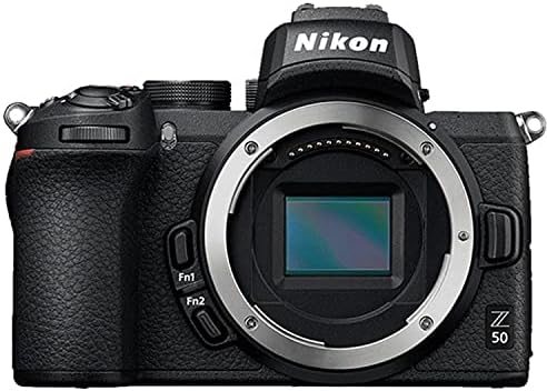 Nikon Z50 tükör nélküli Digitális Fényképezőgép 20.9 MP Test (Nincs Lencse) + Shot-Gun Mikrofon + LED-Mindig a Fény+ 64 gb-os Extrém
