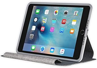 OtterBox SZIMMETRIA SOROZAT FOLIO tok iPad Mini 4 (CSAK) - Kiskereskedelmi Csomagolás - GLECCSER VIHAR (FEHÉR/GUNMETAL SZÜRKE)
