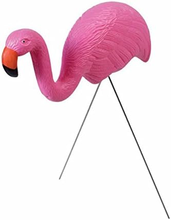 PMU Luau Kis Flamingó Kerti Decor - 16 cm Magas Pkg/1