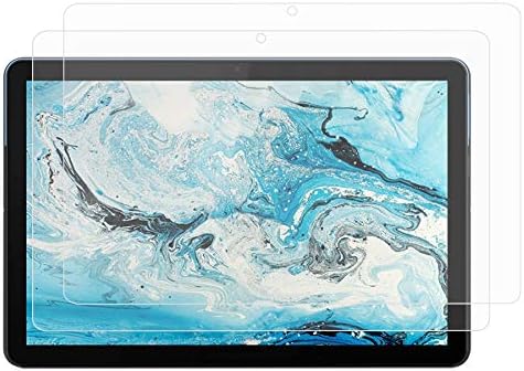 GWYLH 2db Lenovo Chromebook Duett 10.1 képernyővédő fólia,Edzett Üveg kijelző Védő fólia, 9H Keménység/Buborék Szabad/Magas Válasz a Lenovo