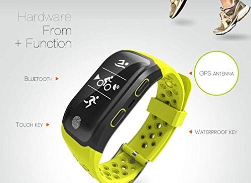 HETSI Tevékenység Keresők smartwatches Fitness ip68 Vízálló Lépésszámláló Több Sport Mód szívfrekvencia Ellenőrzése, piros