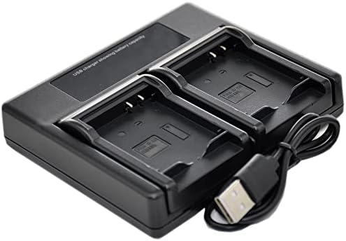 VW-VBT380 Akkumulátor Töltő Dual USB a Panasonic VWVBT380 VW-VBT190 HC-V110 V160 V180 W570 W580 W850 WX979 WX90 WX970 WX990 WXF990 WXF999