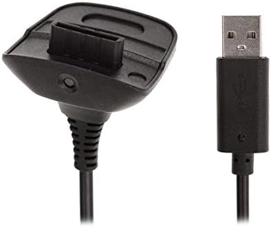 schicj133mm 1,5 m USB Töltés Elektromos Vezeték Mágnes az Xbox 360 Vezeték nélküli Lejátszás Vezérlő Fekete