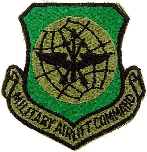Egyesült Államok légiereje USAF Katonai Airlift Parancs Hímzett Javítás, Vas-A Ragasztó (Visszafogott)