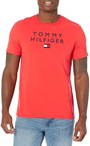 Tommy Hilfiger Férfi Rövid Ujjú Logo Póló