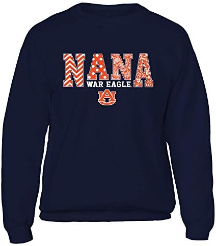 FanPrint Auburn Tigers T-Shirt - Nana - Szlogen - Mintás