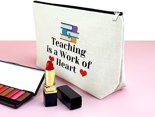 A legjobb Tanár Ajándékok a Nők a Smink Táska tanárok Ajándékok Ballagásra Ajándék Új Tanár Kozmetikai Táska A Tanítás egy Szív Vége tanév