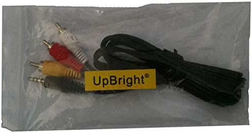 UpBright AV-3 RCA Audio Video Kompatibilis Canon Videokamera HF M500 M301 M300 M52 M30 HF R10 R11 R20 R21 R30 R32 R100 R200 R300