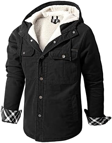 ADSSDQ Férfi Kabát, Trendi, Nyaralás, Kabátok, Férfi Hosszú Ujjú Téli Plus Size Illik Szélálló Kabát Zipfront Solid10