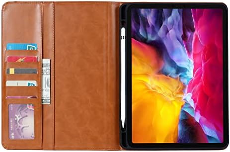 Tablet PC Esetben Tablet Esetben Kompatibilis iPad Pro 11 Inch 2021 Összecsukható Állvány Fedél Automatikus Wake/Sleep Tabletta burkolata