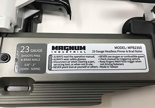 Magnum Ipari MPB2350 5/8 - 2 23 Mérő Levegő Pinner/Pin szögbelövő pisztolya/Brad szögbelövő pisztolya Termék Neve