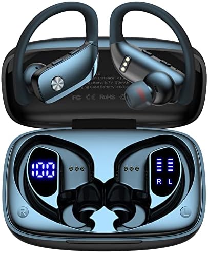 FK Kereskedelmi Vezeték nélküli Fülhallgató, a TCL 10 Pro Bluetooth Fejhallgató 48 órán Lejátszani Sport Fülhallgató, LED