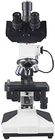 Radikális 600x Szakmai Trinocular Haj Szál Fa, Festék Kohászati Tükrözi LED Ipari Mikroszkóp w Kamera Port