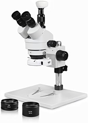 Látás Tudományos VS-1AFZ-IFR07-3N Simul-Fokális Trinocular Zoom Sztereó Mikroszkóp,10xWF Szemlencse,3,5 x-90x Nagyítás,0.5
