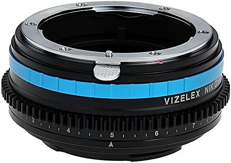 Vizelex Polar Gázt bajonett Adapter - Nikon Nikkor F-Hegy G-Típusú D/SLR Objektív Sony Alpha E-Mount tükör nélküli Fényképezőgép Beépített