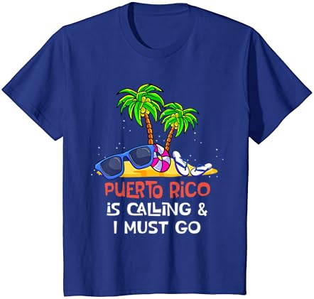 Puerto Rico Utazás Nyaralás Ruha | Látogatás Puerto Rico-T-Shirt