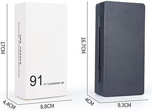 LIUZEYUAN 91 1 Csavarhúzó Készlet - Kicsi & Precíziós Mágneses Csavarhúzó Készlet 88 Bit Mobiltelefon, Számítógép, Laptop & Háztartási