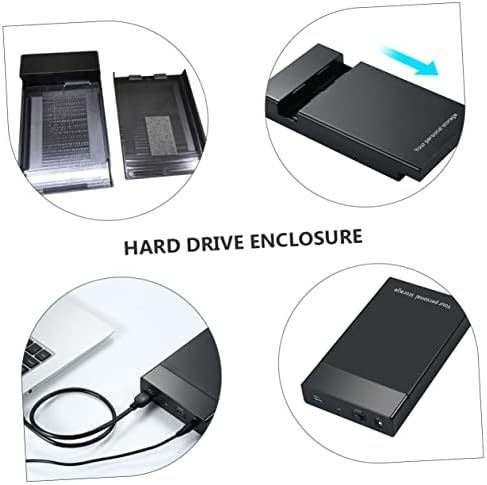 SOLUSTRE Hordozható SSD Esetben Burkolat Külső Merevlemez Esetben USB-s Merevlemez Burkolat SSD HDD Burkolat Burkolat Külső HDD Burkolat