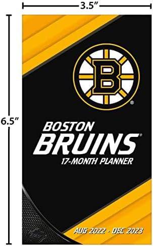 TURNER SPORT Boston Bruins 2022-23 17 Hónapos Pocket Tervező (23998890600)