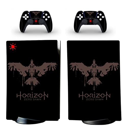 Játék Horizonet Nulla Nyugati Aloy PS4 vagy PS5 Bőr Matrica PlayStation 4 vagy 5 Konzol, 2 Vezérlők Matrica Vinil V12529