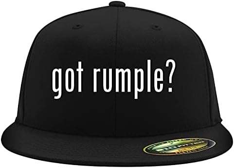 van Rumple? - Flexfit 6210 Strukturált Lapos Bill Felszerelt Kalap | Hímzett Divatos Baseball Sapka a Férfiak, mind a Nők