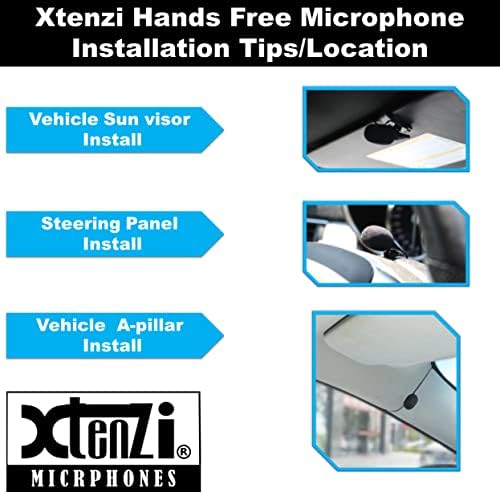 Xtenzi Mikrofon XT91501G Autó Jármű Audio fejegység, Sztereó Rádió-Vevőkészülék Kompatibilis Pioneer DMH1770NEX DMH160BT DMH1700NEX