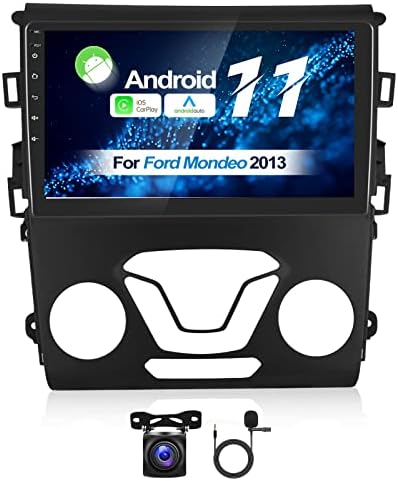 Android 11 Autó Sztereó Ford Mondeo 2013-2017 az Apple Carplay Android Auto Multimédia Lejátszó 9 hüvelykes érintőképernyő Fejét Készülék