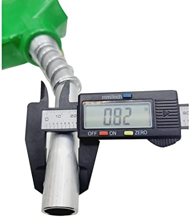 BORRITT 3/4 - os Zöld NPT Automatikus Kikapcsolás Üzemanyag Fúvóka A szűrő Tökéletes Benzinkutak Transzfer Használt dízel,benzin,kerosen（13/16Kifolyó