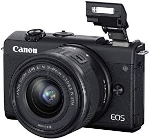 Canon EOS M200 EF-M 15-45mm az STM Kit (Fekete) (Felújított)