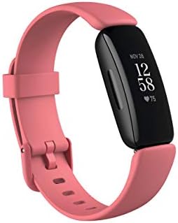 Fitbit Inspirálja 2 Health & Fitness Tracker egy Ingyenes 1 Év Prémium Tárgyalás, 24/7 pulzusszám, Fekete/Rose, Egy Méret (S & L Zenekarok
