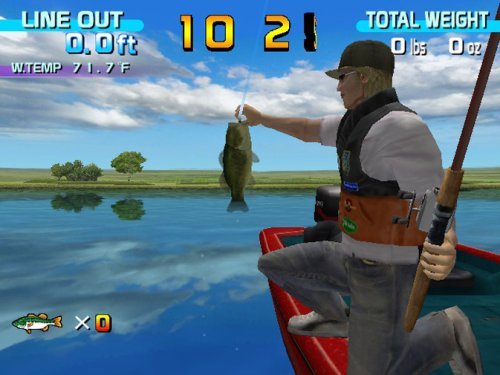 Sega Bass Fishing - Nintendo Wii (Felújított)