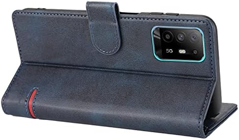 az Oppo A94 5G Prémium PU Bőr Mágneses Flip tok-Fedelet-Kártya tartójába Állni Oppo 94 5 G Átfogó Elleni Védelem Csepp Ütésálló