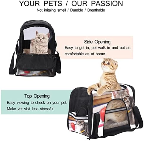 Kisállat Szállító Macska Tanul Puha Oldalú Pet Travel Fuvarozók a Corgi,Macskák,Kutyák, Kiskutya, Kényelmes, Hordozható, Összecsukható