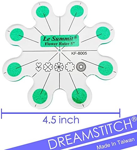 DREAMSTITCH 3mm Csúszásmentes Akril Patchwork Uralkodó-Es Vonalzó, Sablon, lakossági (Háztartási) Szár Varrógép, valamint a Szabad Mozgás