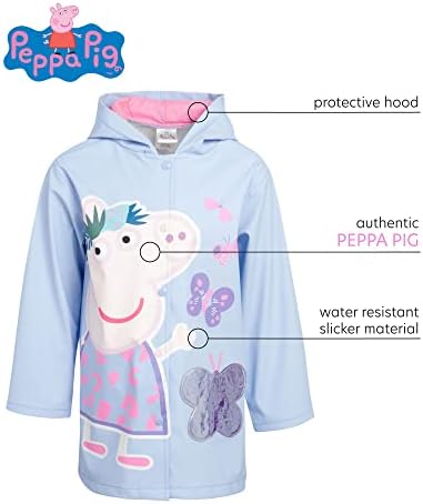 Hasbro Lányok Peppa Pig Kabát Széldzseki Shell Esőkabát (Kisgyermek/Lány)