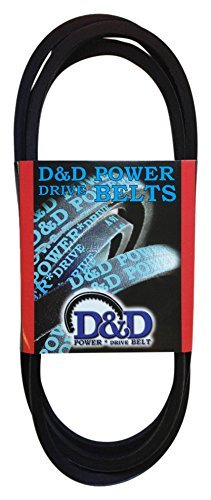 D&D PowerDrive V20260 ELPECO Iparágak Csere Öv, B/5L Öv keresztmetszet, 37 Hossz, Gumi