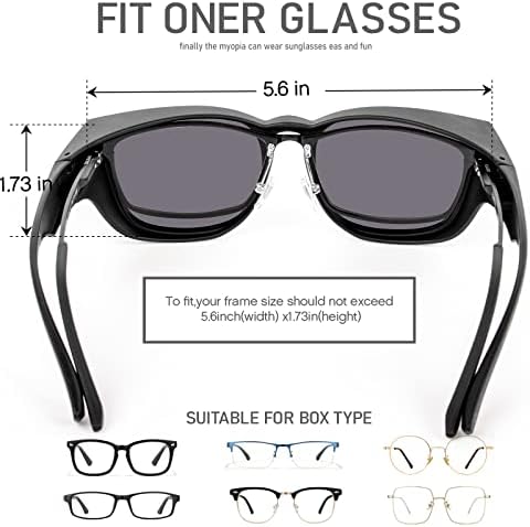 Bircenpro Polarizált Roham alatt Napszemüveg: Tekerd Körbe Szemüveg, Napszemüveg, a Férfiak, Nők, UV-Védelem