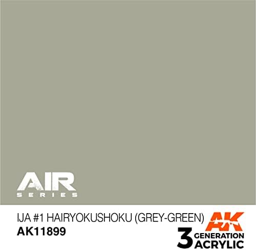 AK Akril 3Gen Repülőgép AK11899 IJA 1 Hairyokushoku (Szürke-Zöld) (17ml)
