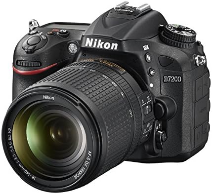 Nikon D7200 DX-formátumú digitális tükörreflexes fényképezőgép w/ 18-140mm VR Objektívvel (Fekete)