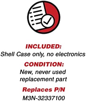 KeylessOption Kulcsnélküli Bejegyzés Távirányító Autós kulcstartó Esetben Shell Gombot Pad Külső Borító GMC Chevy M3N-32337100 (Csomag