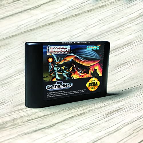 Az Acél Birodalom - USA Címke Flashkit MD Electroless Arany PCB Kártya Sega Genesis Megadrive videojáték-Konzol