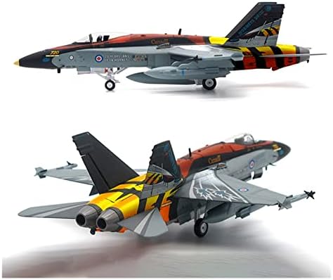 Repülőgép Modell 1:72 Méretarányú Modell Katonai Játékok Alkalmas CF188 F-18 Hornet Strike Fighter légierőnél Repülőgép Ajándék Kijelző Grafikus
