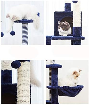 N / C Multifunkcionális macska-mászóka, háló kisállat macska Játék, Három Rétegű, macska-mászóka Lyukakkal, Masszív, Stabil
