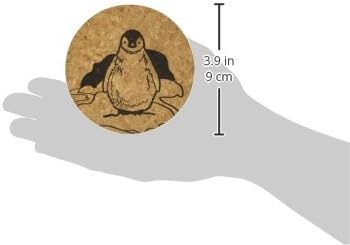 Corkology Pingvinek Alátét Készlet, Parafa