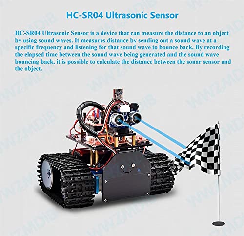 WWZMDiB 2db HC-SR04 Ultrahangos Érzékelő Modul az Arduino R3 MEGA Mega2560 Duemilanove Nano Robot XBee ZigBee (2db HC-SR04 a Konzol)