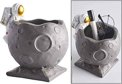 Űrhajós tolltartó Űrhajós Figura Űrhajós Szobor Űrhajós Asztali Dekoráció az Otthoni Irodai Kellékek Szervező - Tál