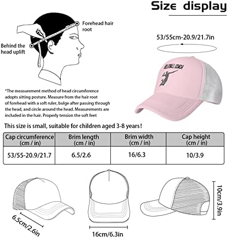 Röplabda Kap Röplabda Coachs Baseball Sapkát a Fiú Grafikus Caps Állítható