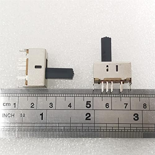 RFXCOM tolókapcsoló 10db Micro Mini On-Off tolókapcsoló 8pin 2P3T Csúszó Kapcsoló hálózati Kapcsoló Vezérlő DIY Elektronikus Alkatrész